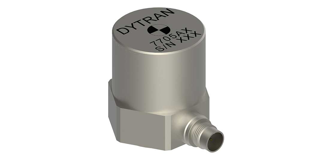  美国进口Dytran 7705A系列 扩展低频（ELF™) 加速计传感器(图1)